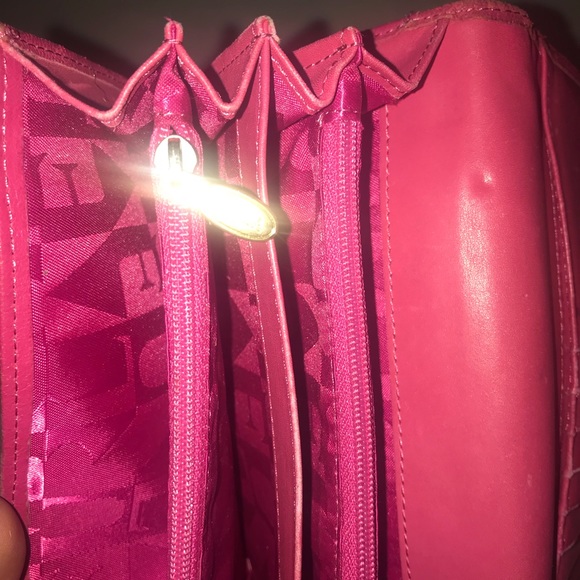 Furla pink leather wallet - Picture 6 of 7